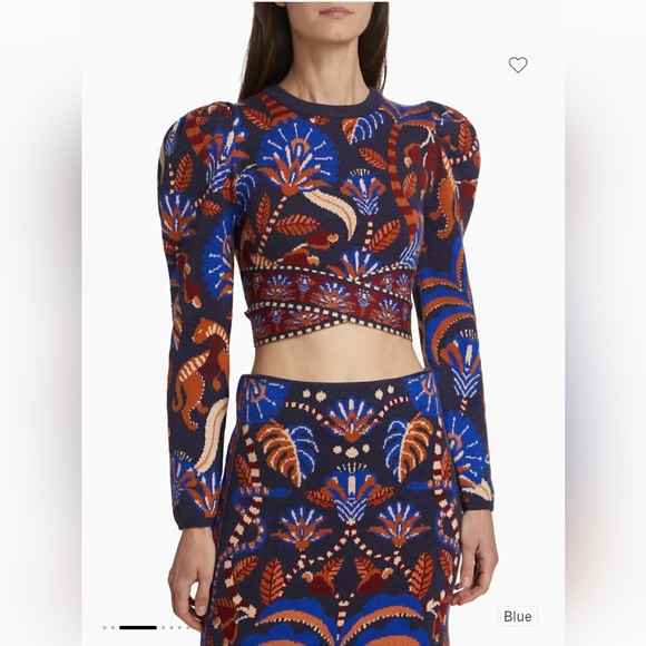 Colorful Patterned Women's Top - Picture 2 of 8